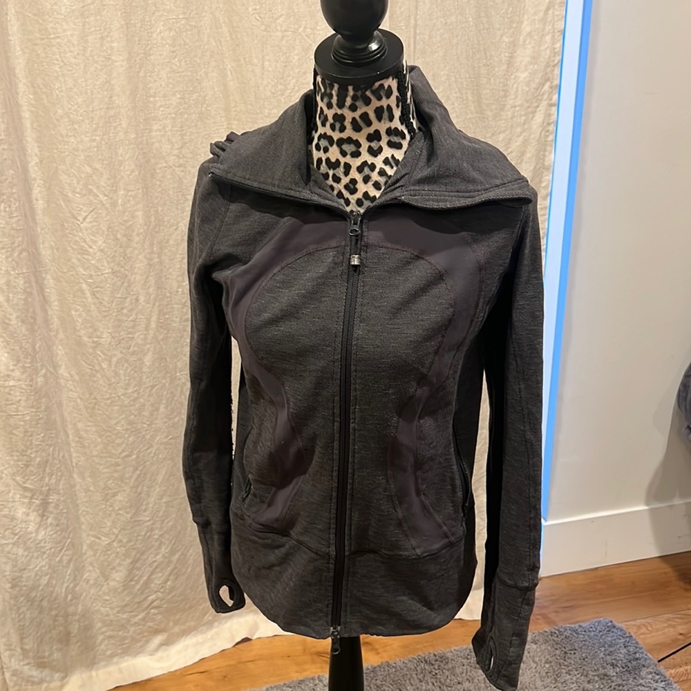 Lululemon full zip up hoodie.  Size S